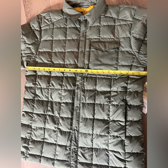 Rab Men's Downtime Down Shirt Jacket - Picture 11 of 12